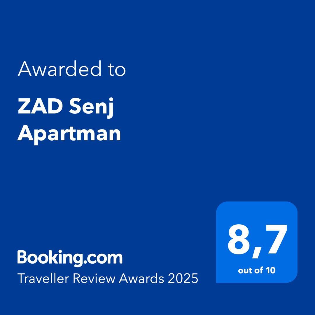 Zad Senj Apartman Экстерьер фото